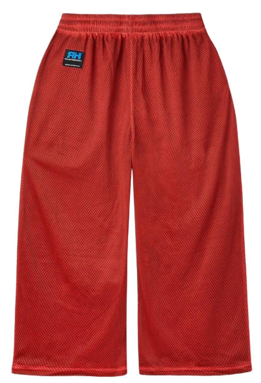 RASPBERRY HILL SRIRACHA MESH SWEATS