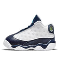 Air Jordan 13 Retro in White, Obsidian