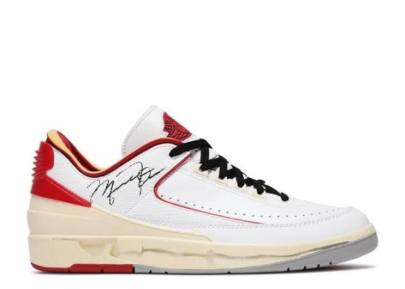 Air Jordan 2 Retro Low SP X Off-White 'Varsity Red' US 9.5