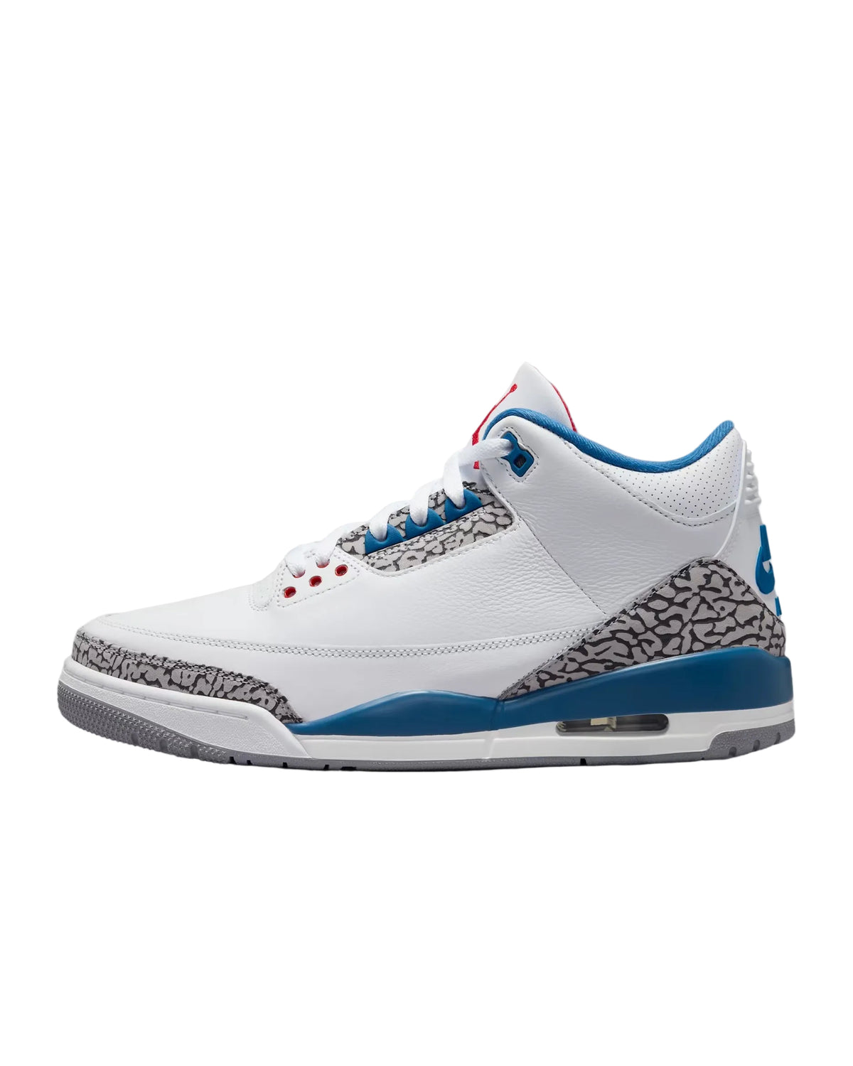 Air Jordan 3 Retro OG Sz 9.5 854262-106 White/Fire Red-True Blue