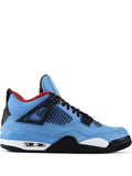 Air Jordan 4 Retro Cactus Jack University Blue/Black Suede