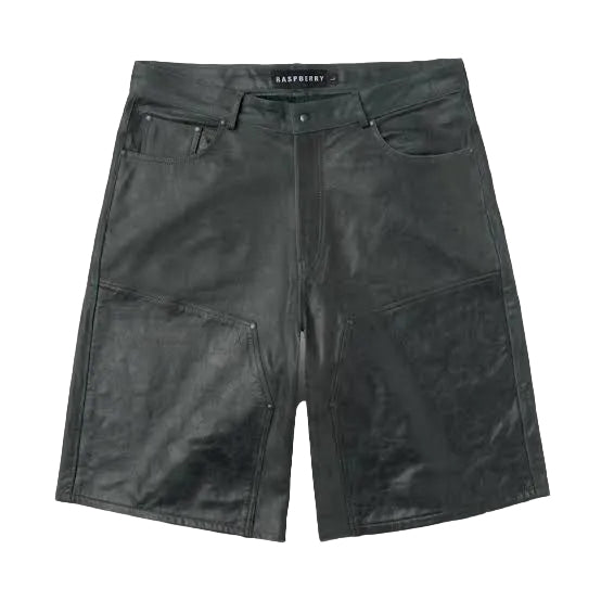 RASPBERRY HILL LEATHER CARPENTER SHORTS