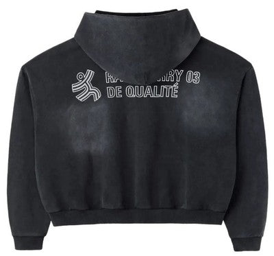 GV Gallery Black Eclair Zip Up Hoodie Raspberry Hills