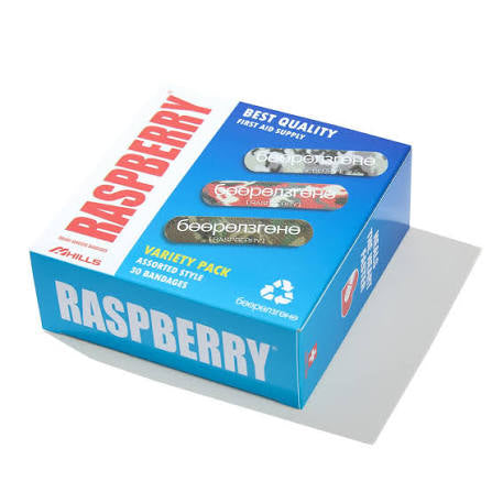 Raspberry Variety Bandaids