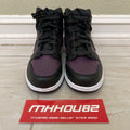Nike Dunk High Fragment Beijing Black Purple Shoes DJ4285-600 Size Preschool 1Y