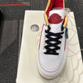 Air Jordan 2 Retro Low SP X Off-White 'Varsity Red' US 9.5