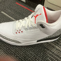 Air Jordan 3 Retro NRG Dunk Contest/Free Throw Line, White/Fire Red/Cement Grey