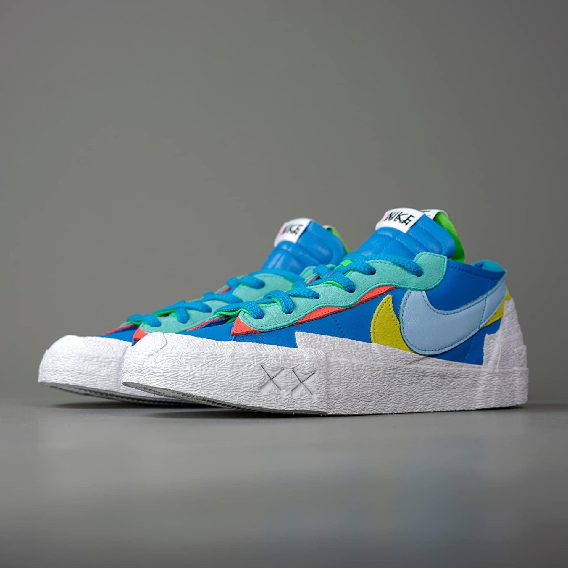 Nike Mens Blazer Low Sacai - Kaws Blue