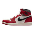 Big Kid S Jordan 1 Retro High OG lost and found Wht/University Red-Blk (575441 161)