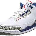 Air Jordan 3 Retro OG Sz 9.5 854262-106 White/Fire Red-True Blue