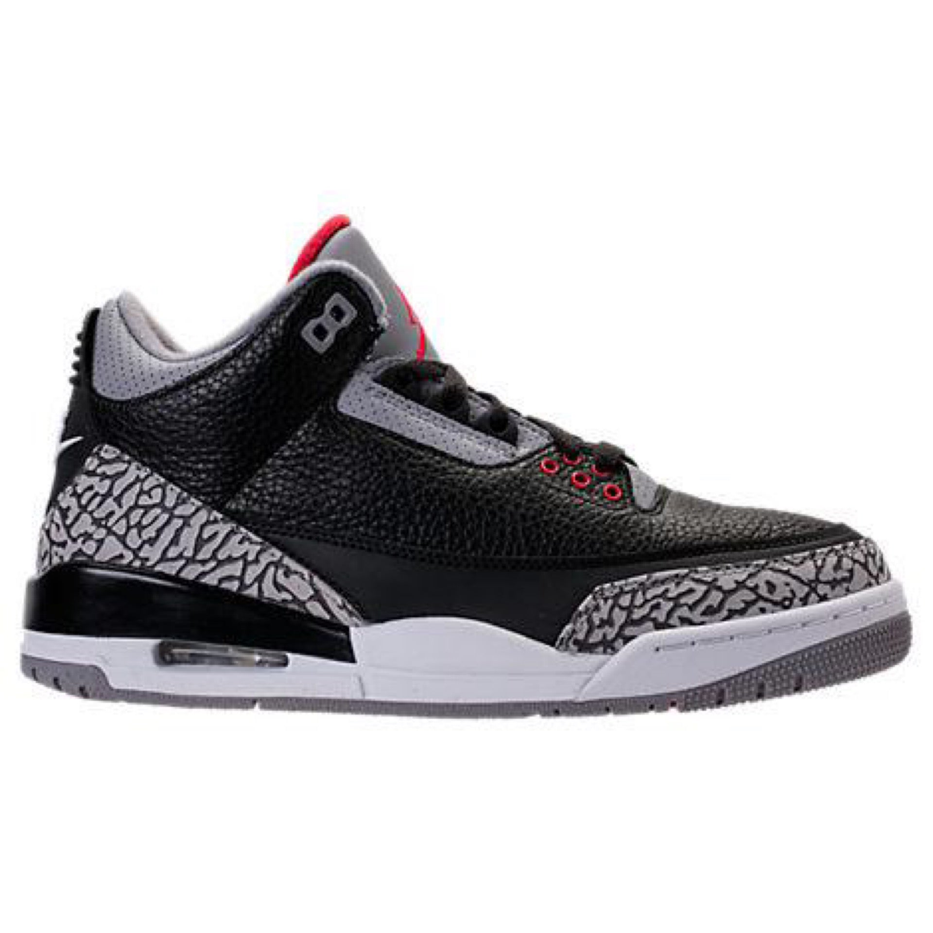 Air Jordan Retro 3 "Black Cement" Black